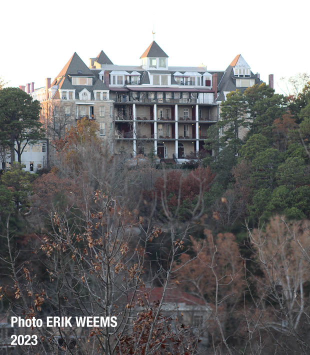 Winterat the Crescent Hotel