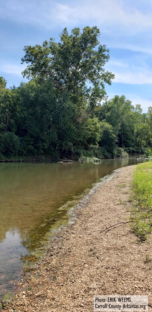 Banks along Stoney Point in Eureka Springs Arkansas